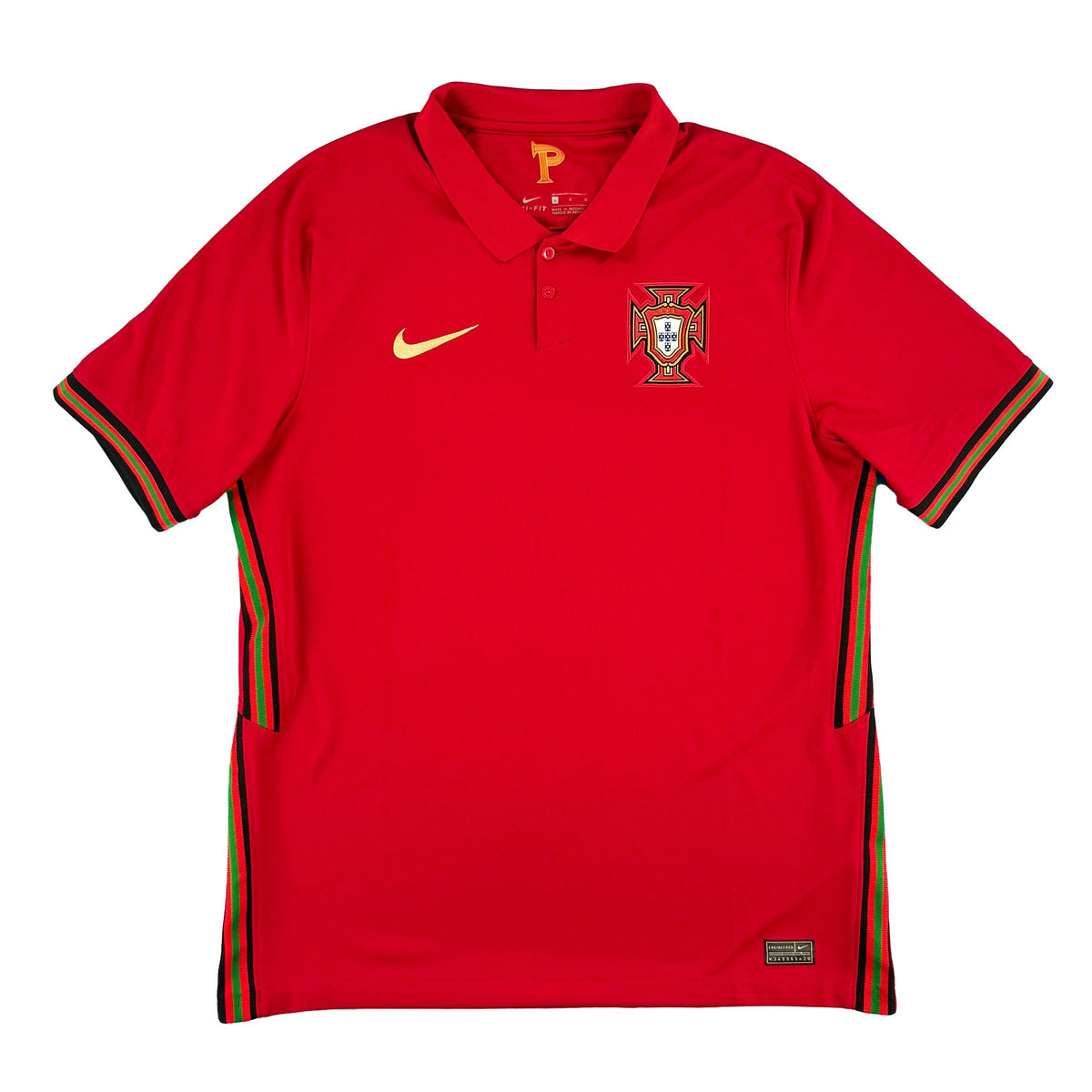 EK 2020 Portugal Thuis Shirt - 9/10 - (L) - Oldschool Voetbalshirts