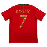 2018 Portugal WK Thuis Shirt Ronaldo - Oldschool Voetbalshirts