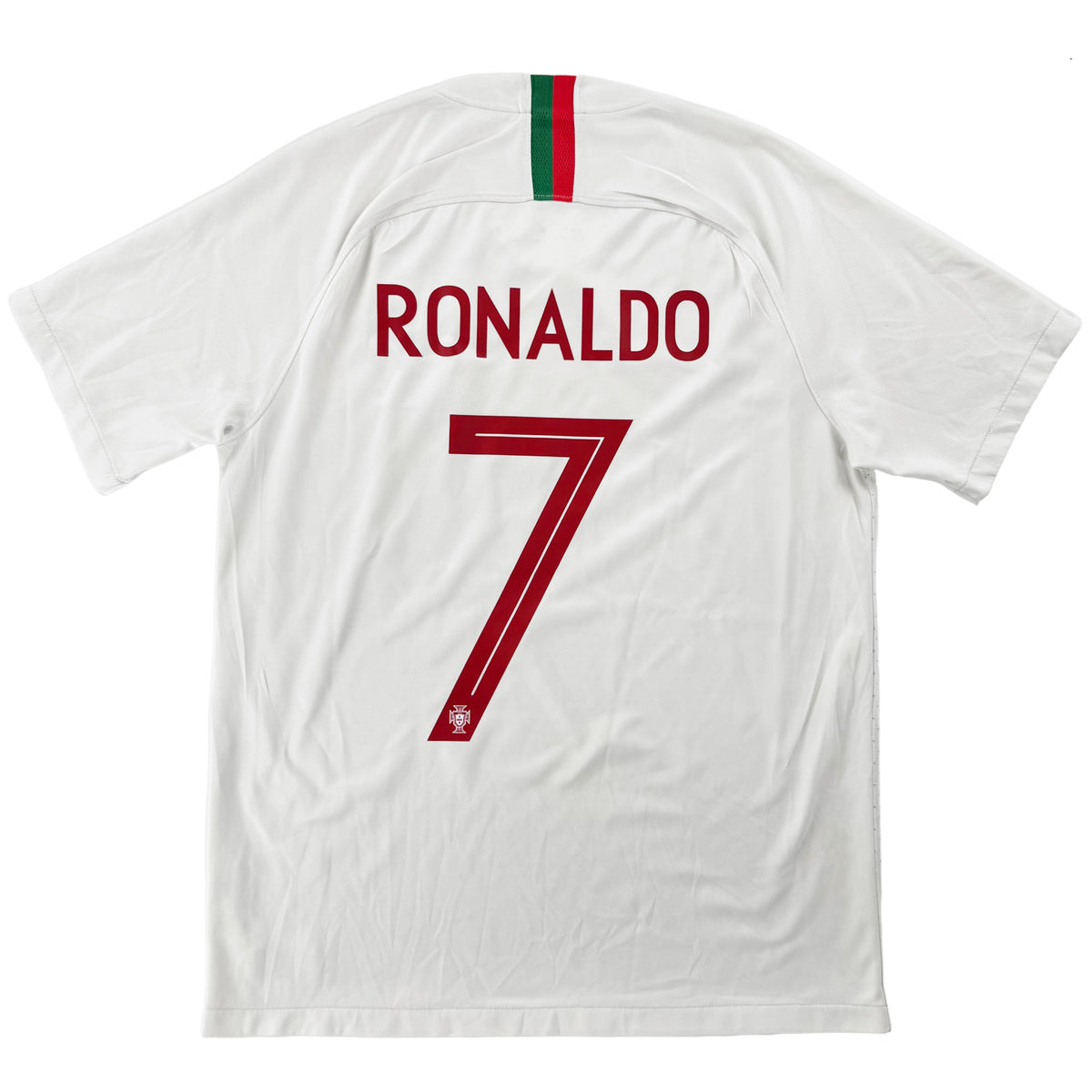 2018 Portugal WK Uit Shirt Ronaldo #7 - 9/10 - (M) - Oldschool Voetbalshirts