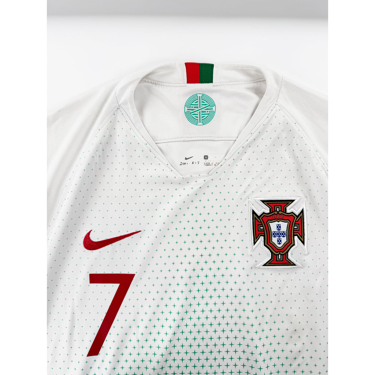 2018 Portugal WK Uit Shirt Ronaldo #7 - 9/10 - (M) - Oldschool Voetbalshirts