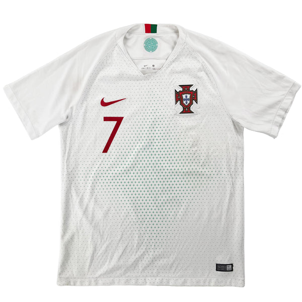 2018 Portugal WK Uit Shirt Ronaldo #7 - 9/10 - (M) - Oldschool Voetbalshirts