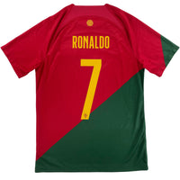 2022 Portugal WK Thuis Shirt Ronaldo #7 - 10/10 - (M)