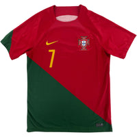 2022 Portugal WK Thuis Shirt Ronaldo #7 - 10/10 - (M)