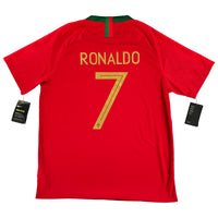 Portugal - Home Shirt - RONALDO #7 - 2018 World Cup - Size XL - 10/10