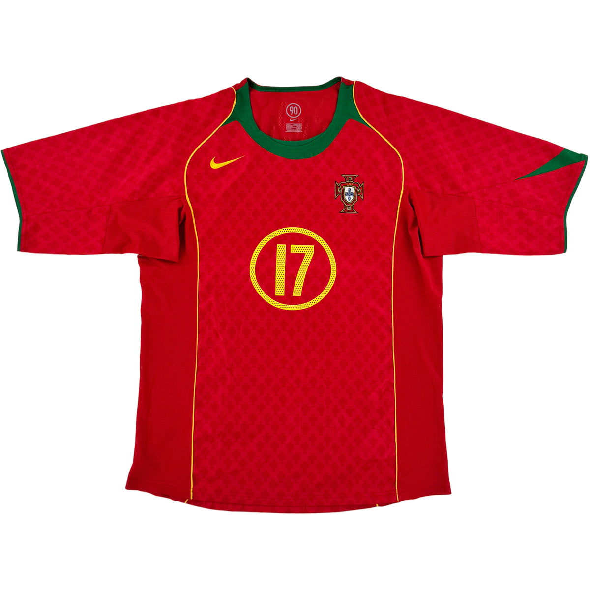 2004 Portugal EK Thuis Shirt Ronaldo - Oldschool Voetbalshirts