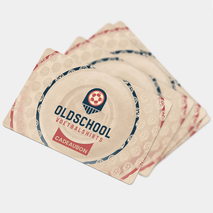 Oldschool Voetbalshirts Cadeaubon - Oldschool Voetbalshirts
