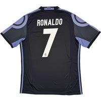 2016-17 Real Madrid Derde Shirt Ronaldo - Oldschool Voetbalshirts