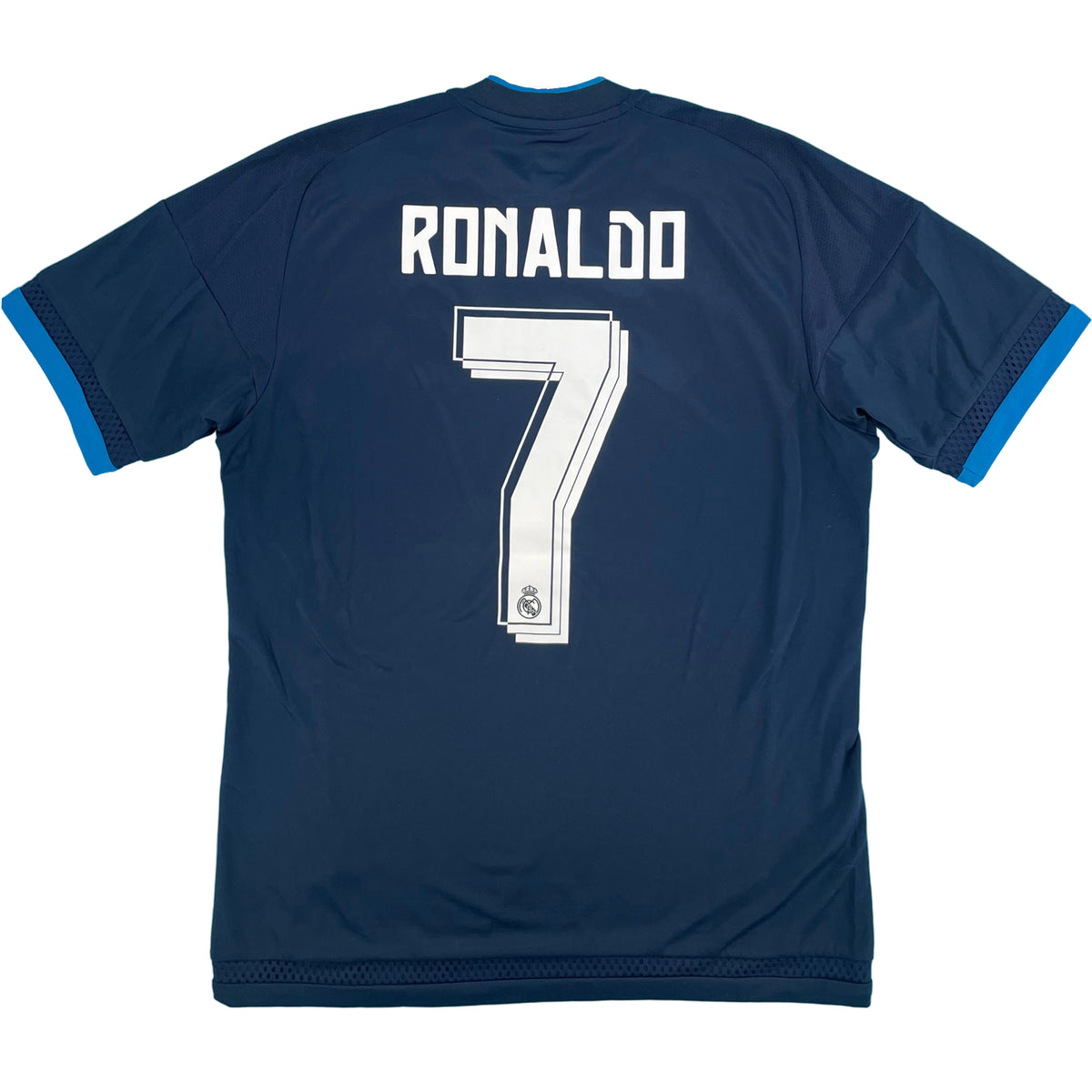 2015-16 Real Madrid Uit Shirt Ronaldo #7 - 10/10 - (S) - Oldschool Voetbalshirts