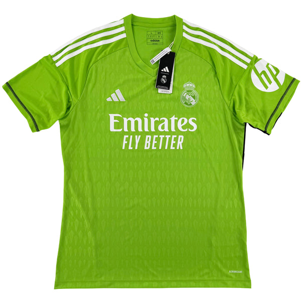 2023-24 Real Madrid Keeper Shirt - 9/10 - (L) - Oldschool Voetbalshirts