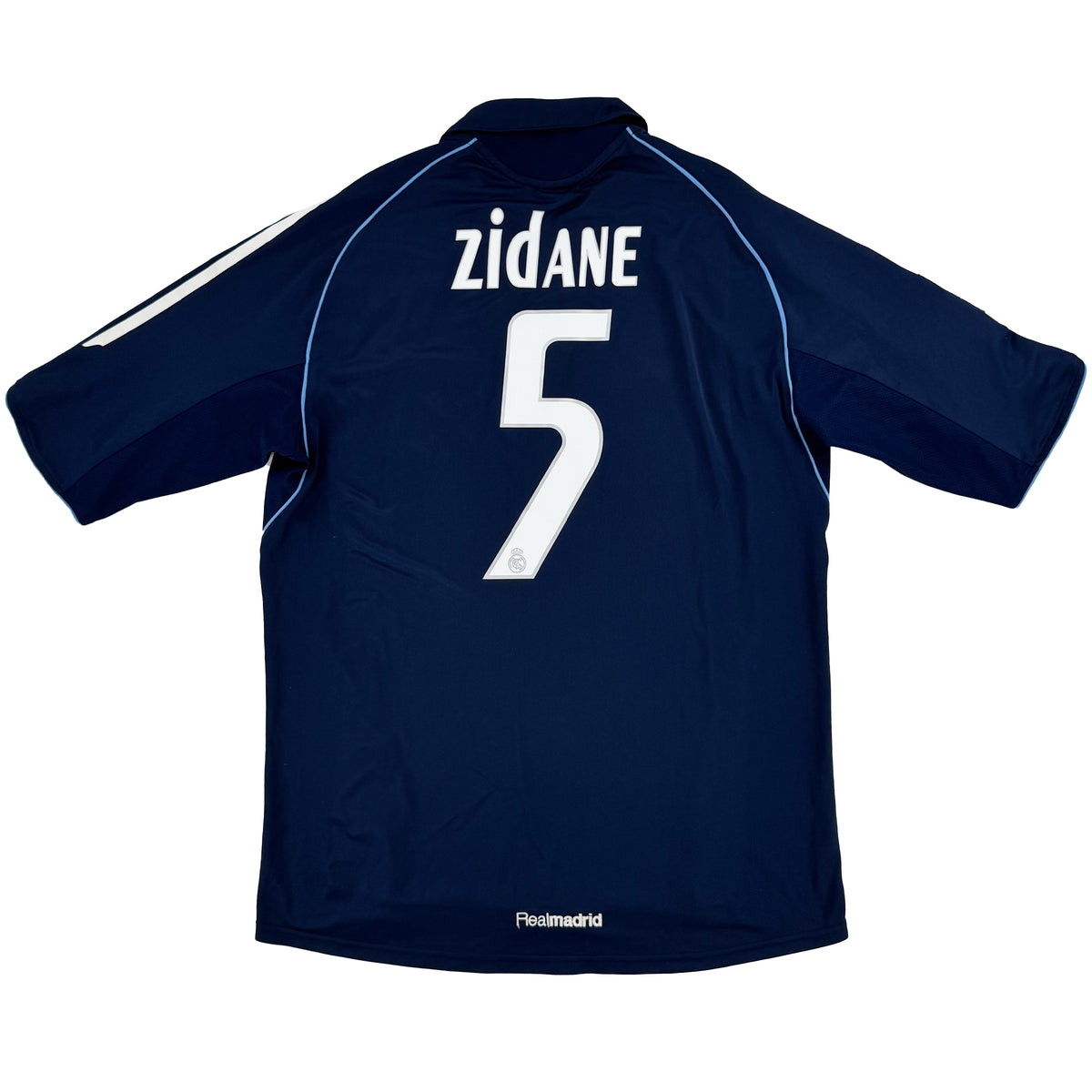 2005-06 Real Madrid Uit Shirt Zidane - 10/10 - (M) - Oldschool Voetbalshirts