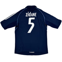 2005-06 Real Madrid Uit Shirt Zidane - 10/10 - (M) - Oldschool Voetbalshirts