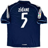 2005-06 Real Madrid Uit Shirt Zidane - Oldschool Voetbalshirts