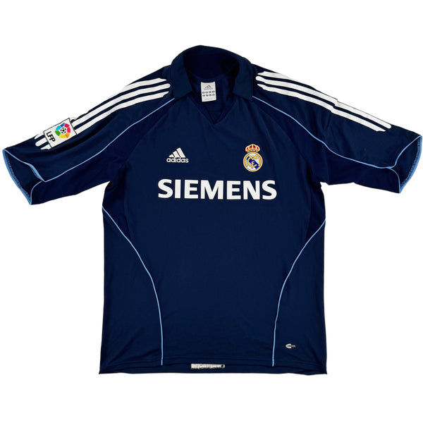 2005-06 Real Madrid Uit Shirt Zidane - 10/10 - (M) - Oldschool Voetbalshirts