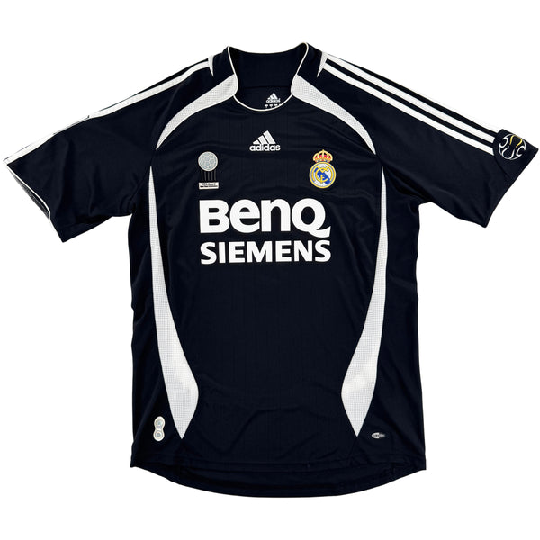 2006-07 Real Madrid Uit Shirt Beckham - Oldschool Voetbalshirts