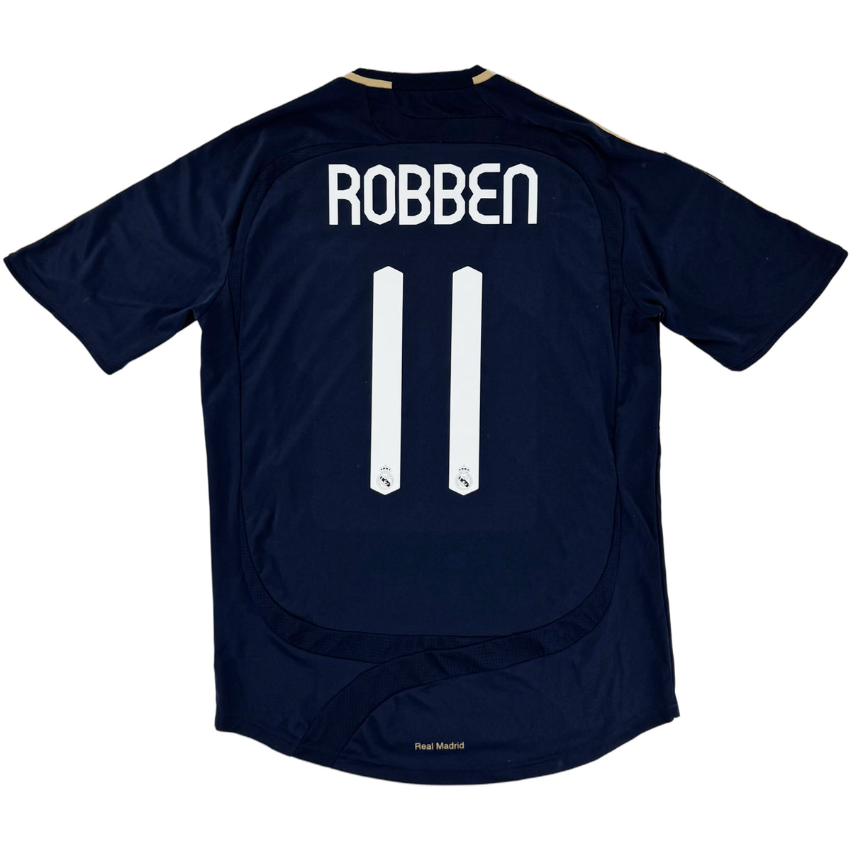 2007-08 Real Madrid Uit Shirt Robben - Oldschool Voetbalshirts