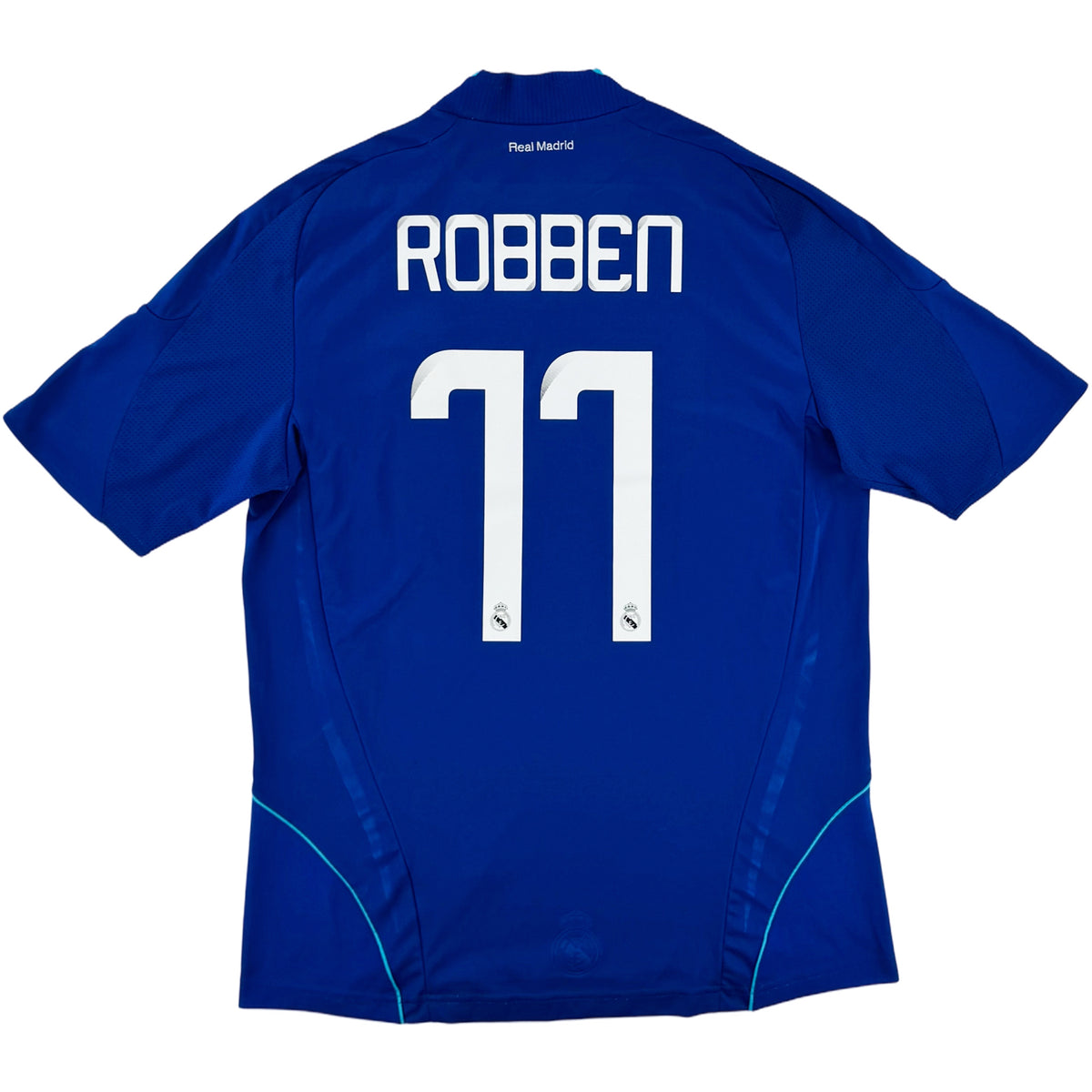 2008-09 Real Madrid Uit Shirt Robben - Oldschool Voetbalshirts