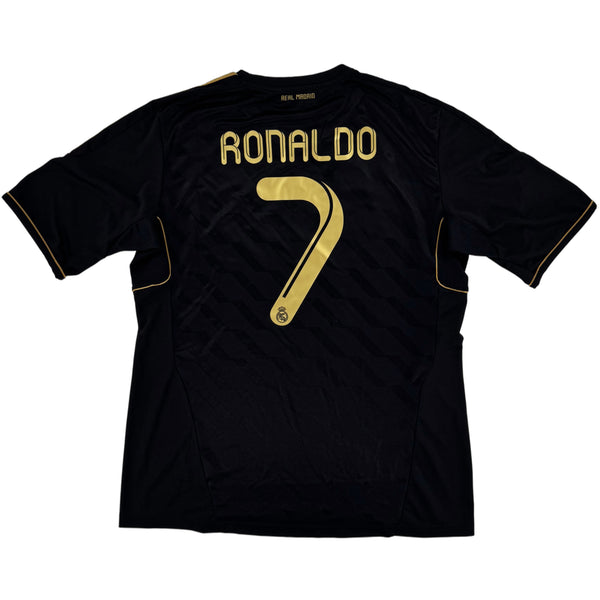 2011-12 Real Madrid Uit Shirt Ronaldo - 9/10 - (XL) - Oldschool Voetbalshirts