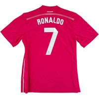 2014-15 Real Madrid Player Issue Uit Shirt Ronaldo - 8/10 - (XL) - Oldschool Voetbalshirts