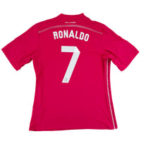 2014-15 Real Madrid Uit Shirt Ronaldo - 7/10 - (L) - Oldschool Voetbalshirts
