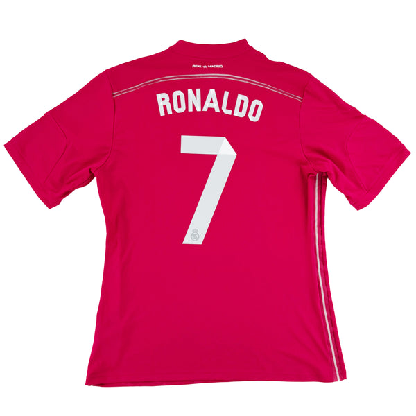 2014-15 Real Madrid Uit Shirt Ronaldo - 7/10 - (L) - Oldschool Voetbalshirts