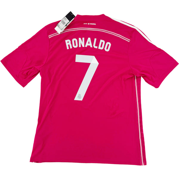 2014-15 Real Madrid Uit Shirt Ronaldo - Oldschool Voetbalshirts