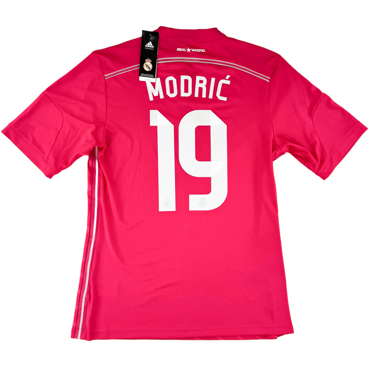 2014-15 Real Madrid Uit Shirt Modric - Oldschool Voetbalshirts