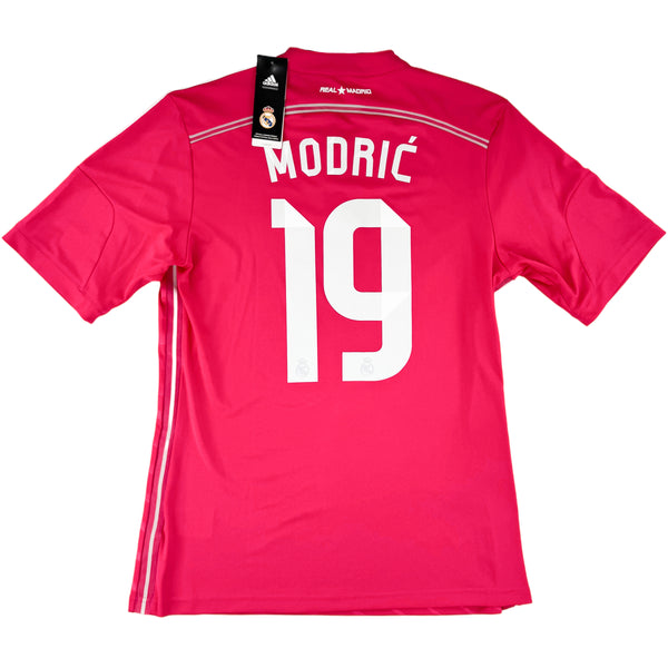 2014-15 Real Madrid Uit Shirt Modric - Oldschool Voetbalshirts