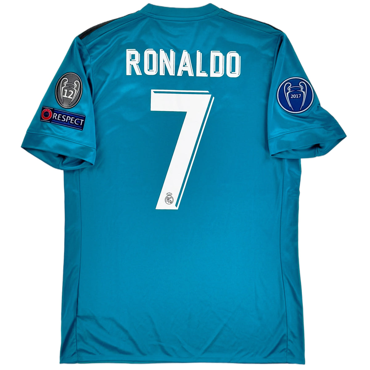 2017-18 Real Madrid Uit Shirt Ronaldo - Oldschool Voetbalshirts