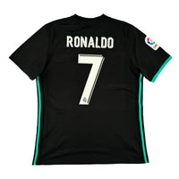 Real Madrid - Away Shirt - RONALDO #7 - 2017/18 - Size L - 9/10
