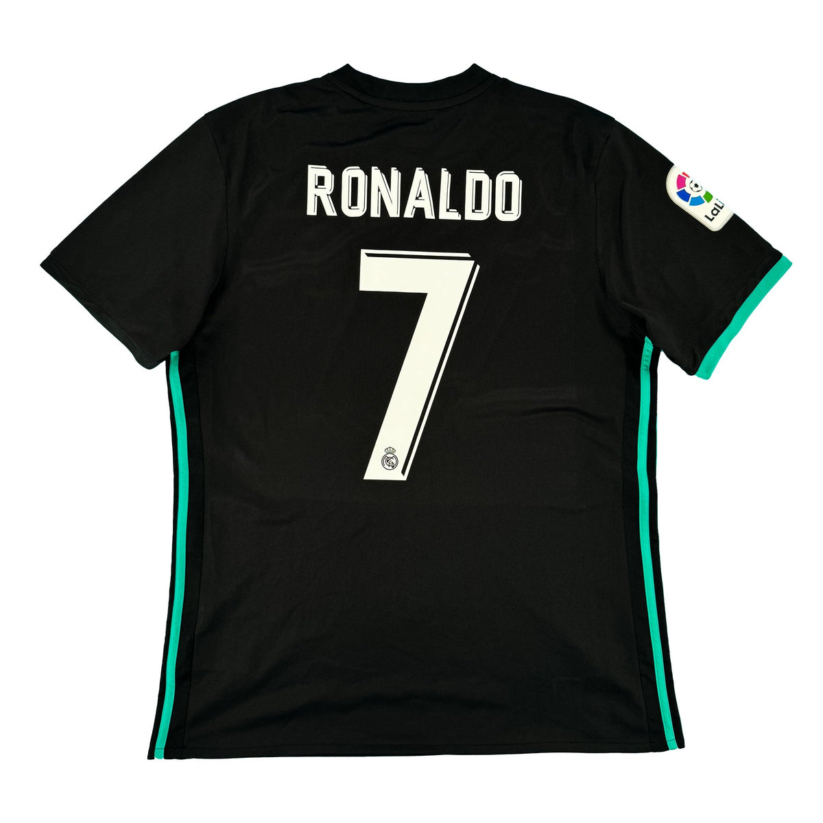 2017-18 Real Madrid Uit Shirt Ronaldo #7 - 10/10 - (L) - Oldschool Voetbalshirts