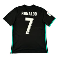 2017-18 Real Madrid Uit Shirt Ronaldo #7 - 10/10 - (L) - Oldschool Voetbalshirts