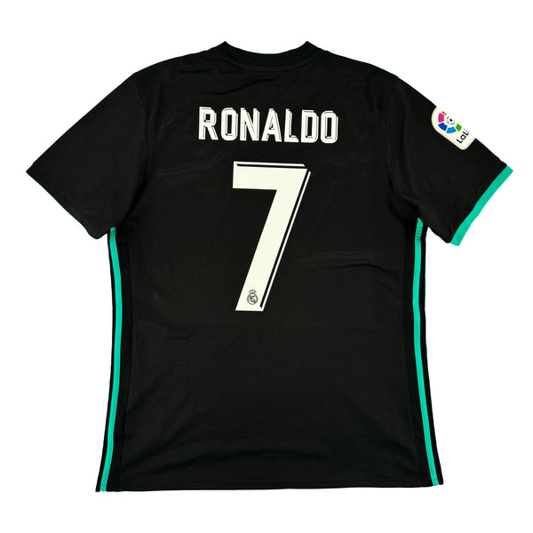 2017-18 Real Madrid Uit Shirt Ronaldo #7 - 10/10 - (L) - Oldschool Voetbalshirts