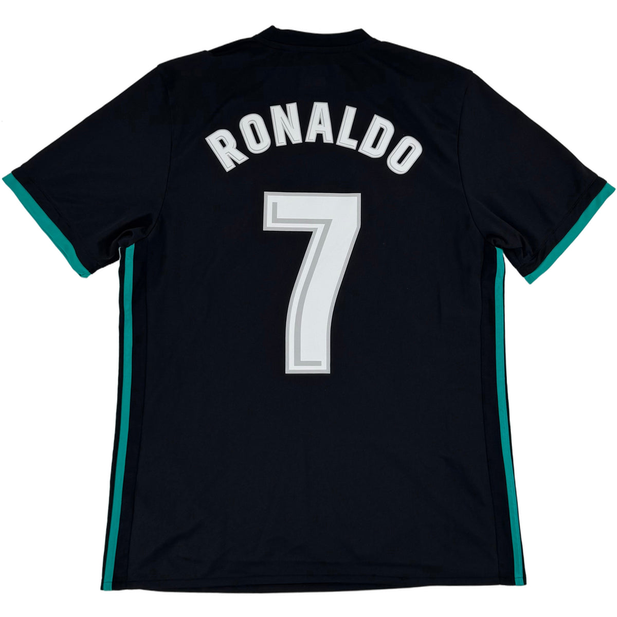 2017-18 Real Madrid Uit Shirt Ronaldo - 9/10 - (L) - Oldschool Voetbalshirts