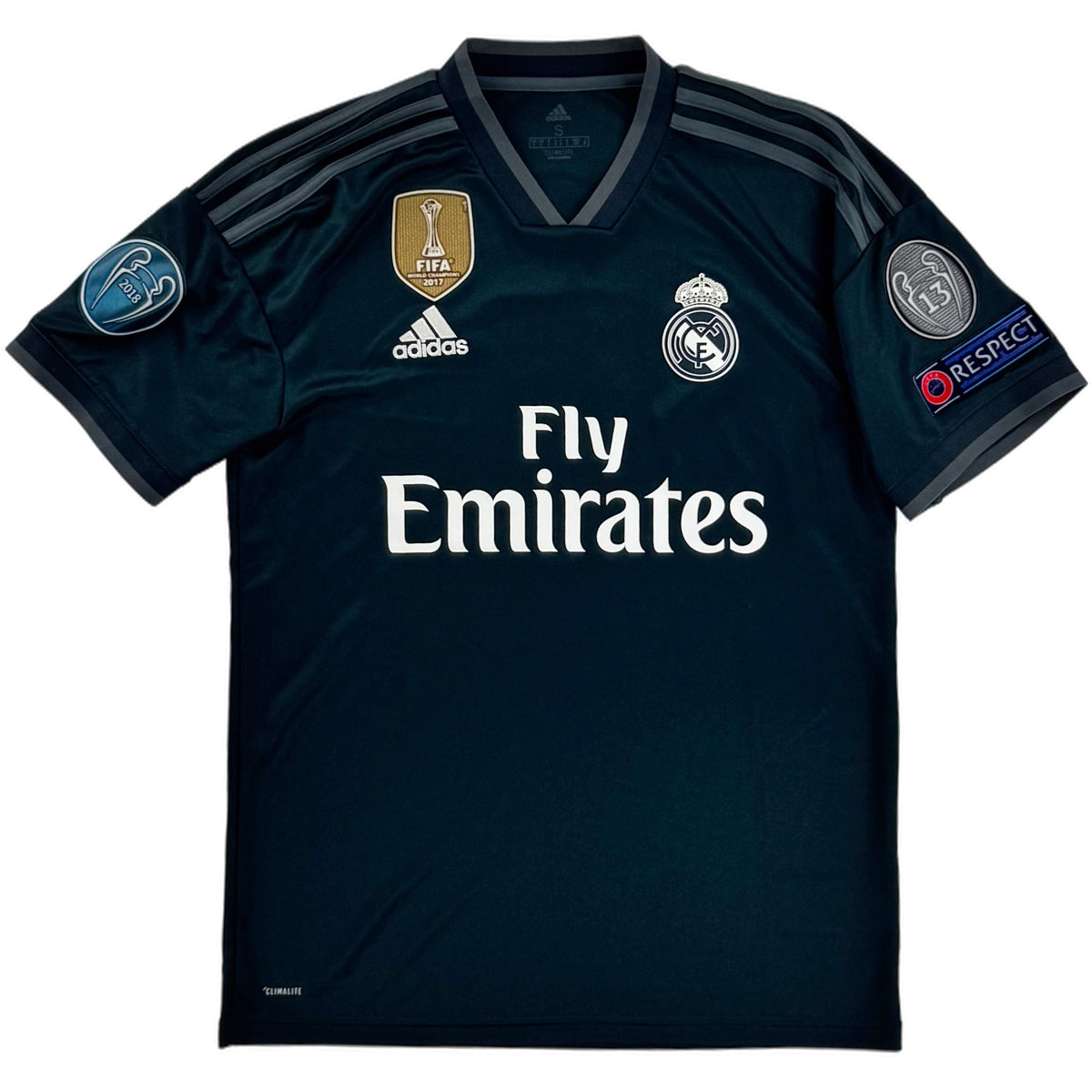 2018-19 Real Madrid Uit Shirt Bale - Oldschool Voetbalshirts