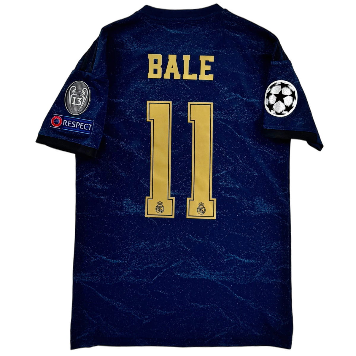 2019-20 Real Madrid Uit Shirt Bale - Oldschool Voetbalshirts