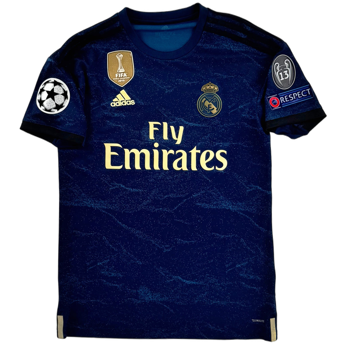 2019-20 Real Madrid Uit Shirt Bale - Oldschool Voetbalshirts