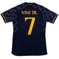 2023-24 Real Madrid Pro Uit Shirt Vinicius Jr - Oldschool Voetbalshirts