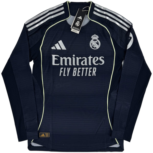 2025-26 Real Madrid Authentic Uit Shirt - Nieuw - (S & L) - Oldschool Voetbalshirts
