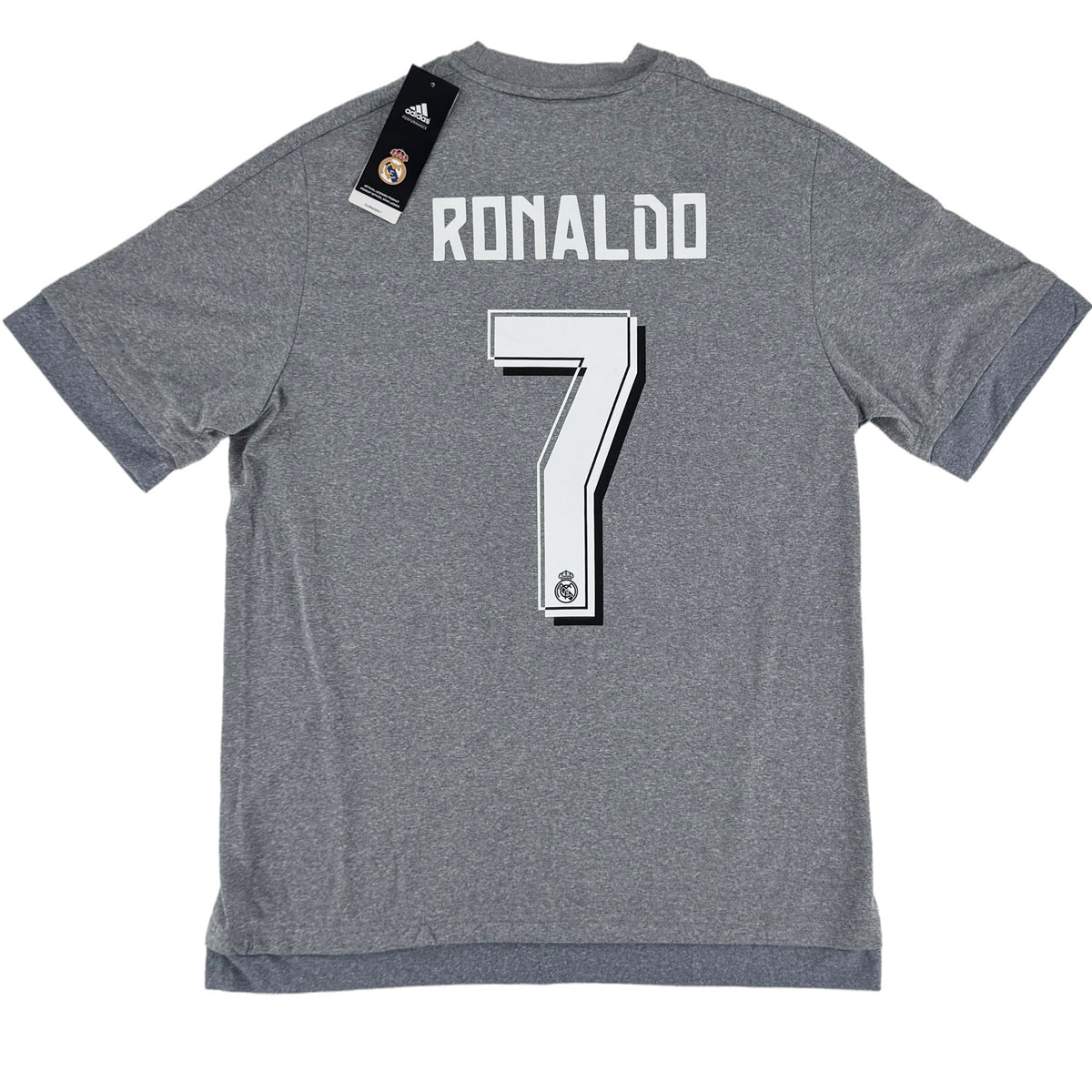 2015-16 Real Madrid Uit Shirt Ronaldo #7 - Nieuw - (M) - Oldschool Voetbalshirts