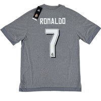 2015-16 Real Madrid Uit Shirt Ronaldo #7 - Nieuw - (M) - Oldschool Voetbalshirts