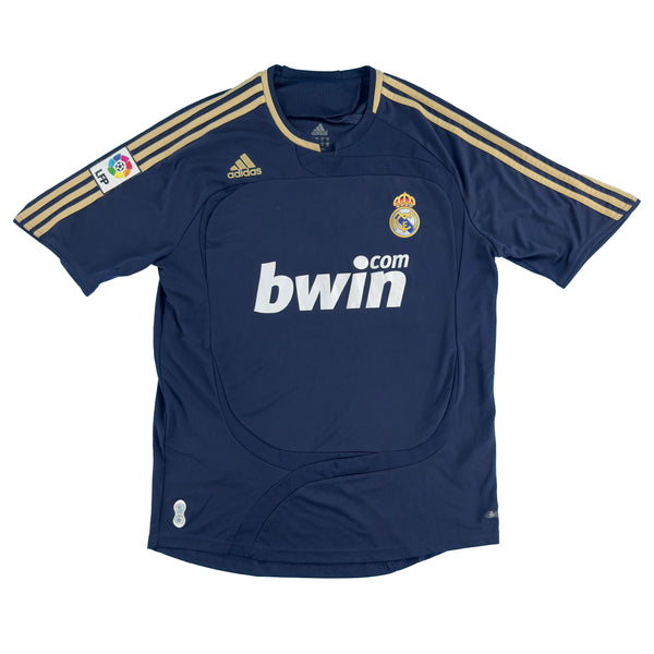 2007-08 Real Madrid Uit Shirt - 10/10 - (L) - Oldschool Voetbalshirts