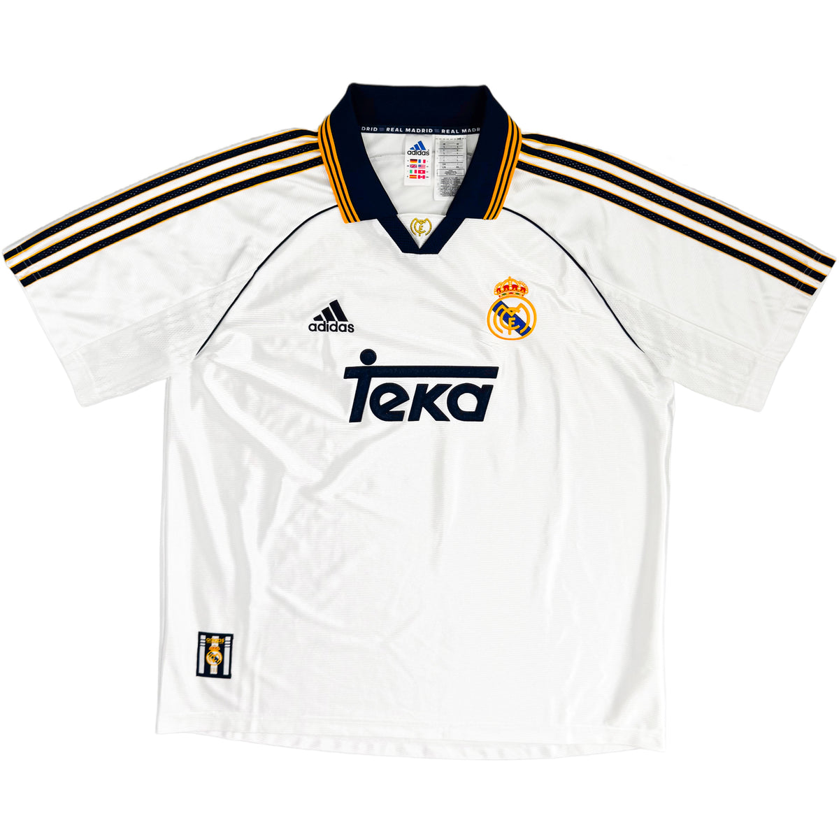 1999-00 Real Madrid Thuis Shirt - Oldschool Voetbalshirts