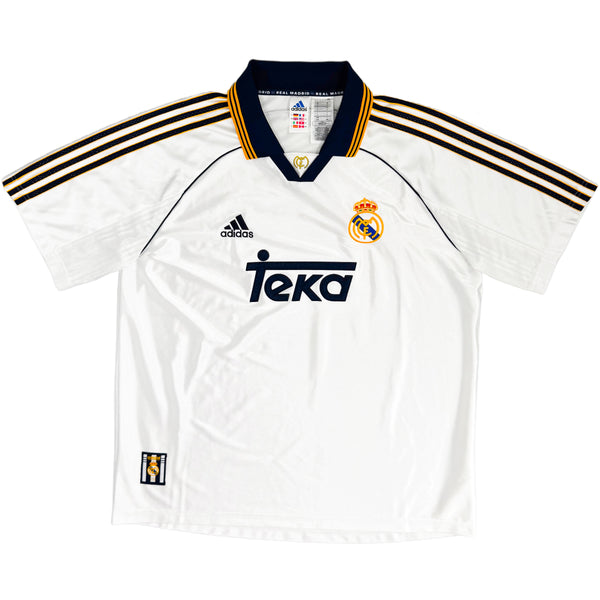 1999-00 Real Madrid Thuis Shirt - Oldschool Voetbalshirts