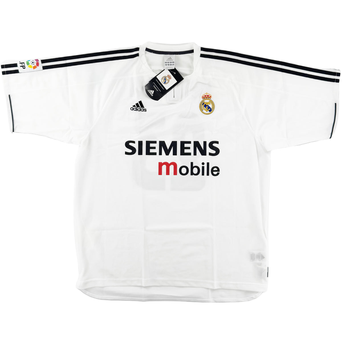 2003-04 Real Madrid Thuis Shirt Beckham - Oldschool Voetbalshirts