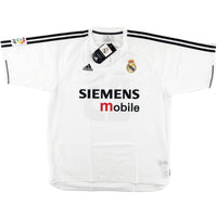 2003-04 Real Madrid Thuis Shirt Beckham - Oldschool Voetbalshirts