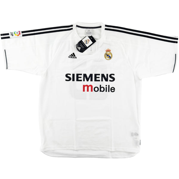 2003-04 Real Madrid Thuis Shirt Beckham - Oldschool Voetbalshirts