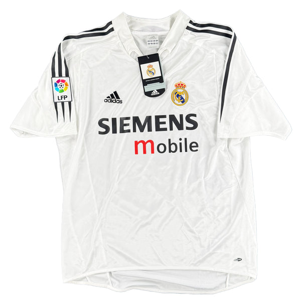 2004-05 Real Madrid Thuis Shirt Ronaldo #9 - Nieuw - (L)