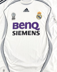 Real Madrid - Home Shirt - 2006/07 - Size L