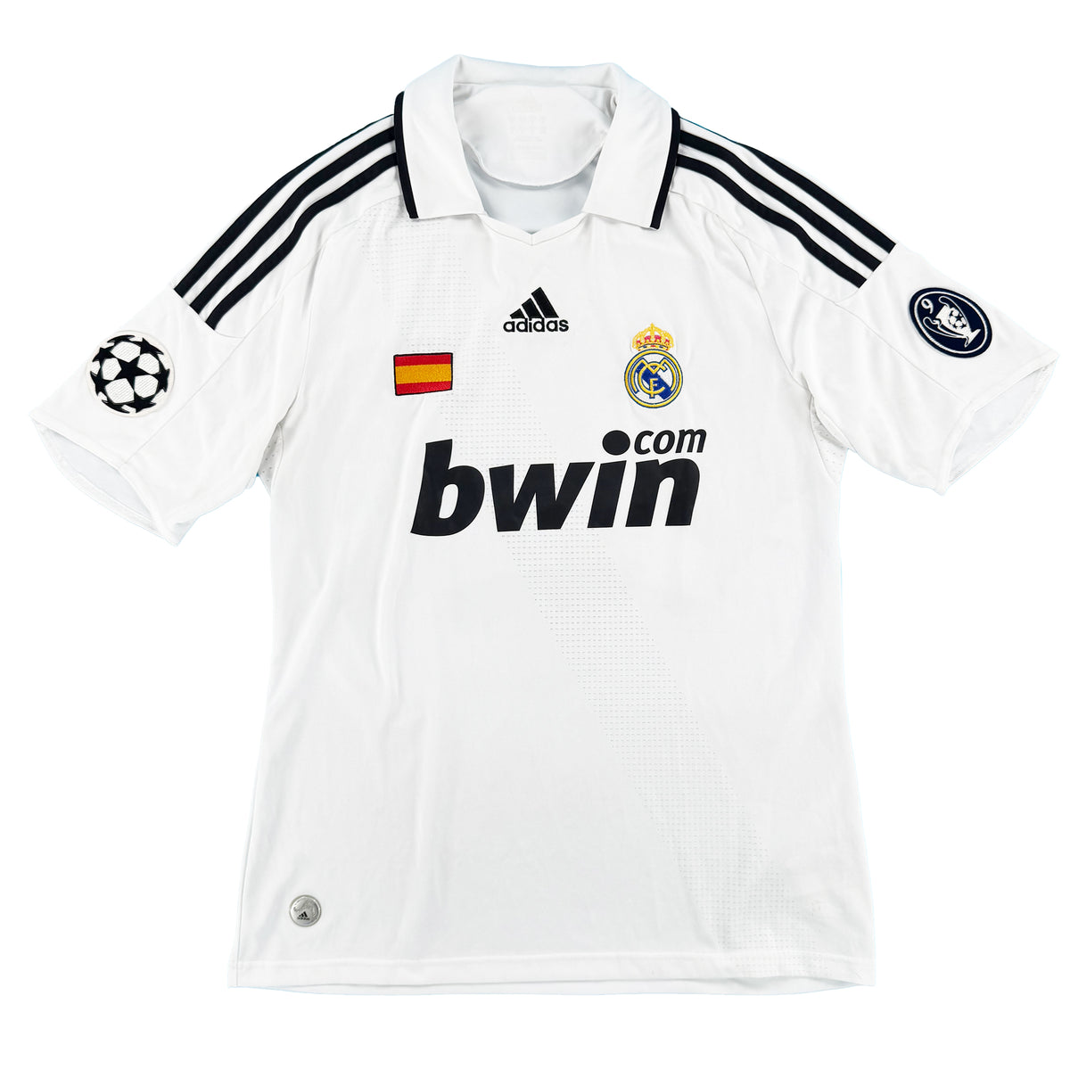 Real Madrid - Home Shirt - 2008/09 - Size M - 7/10