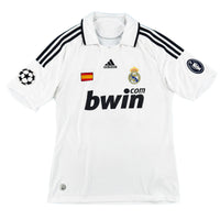 Real Madrid - Home Shirt - 2008/09 - Size M - 7/10